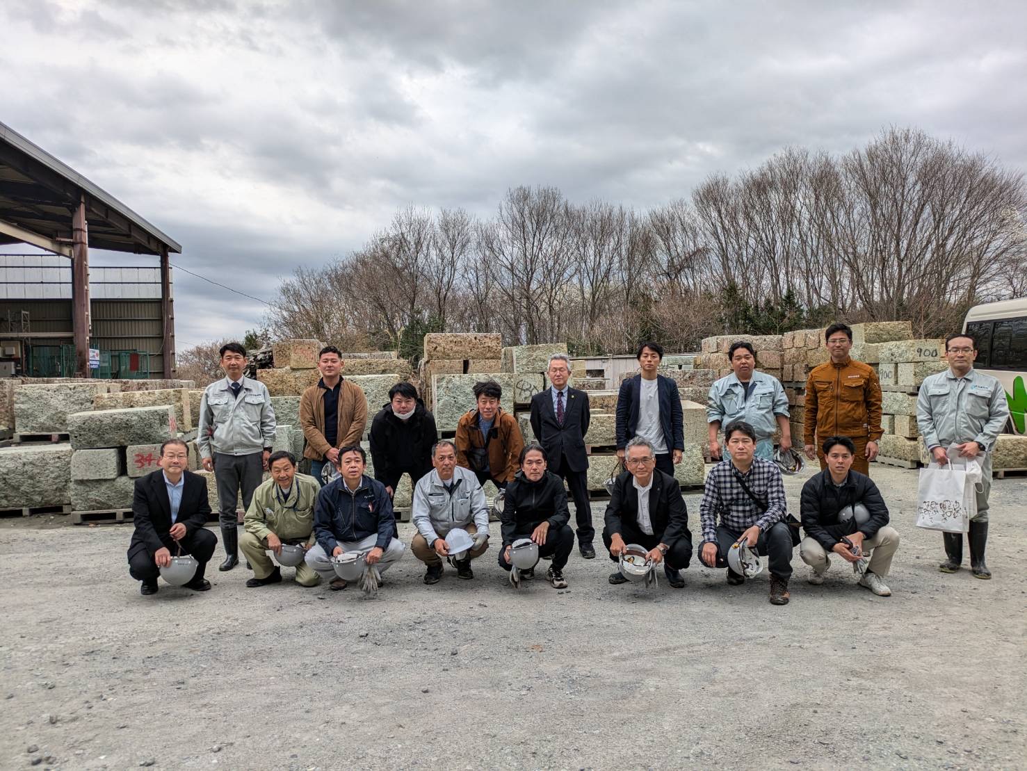 建築・環境部会 栃木県採石場視察研修