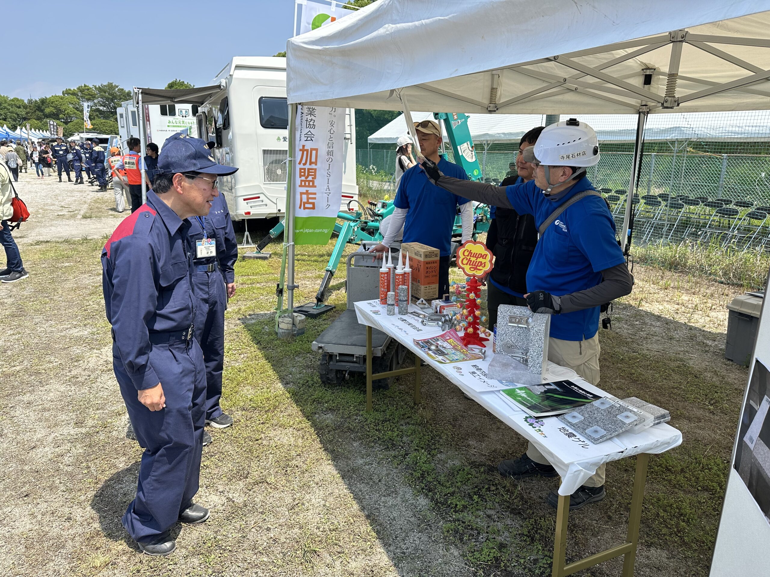 【高知県支部】墓石地震対策の紹介
