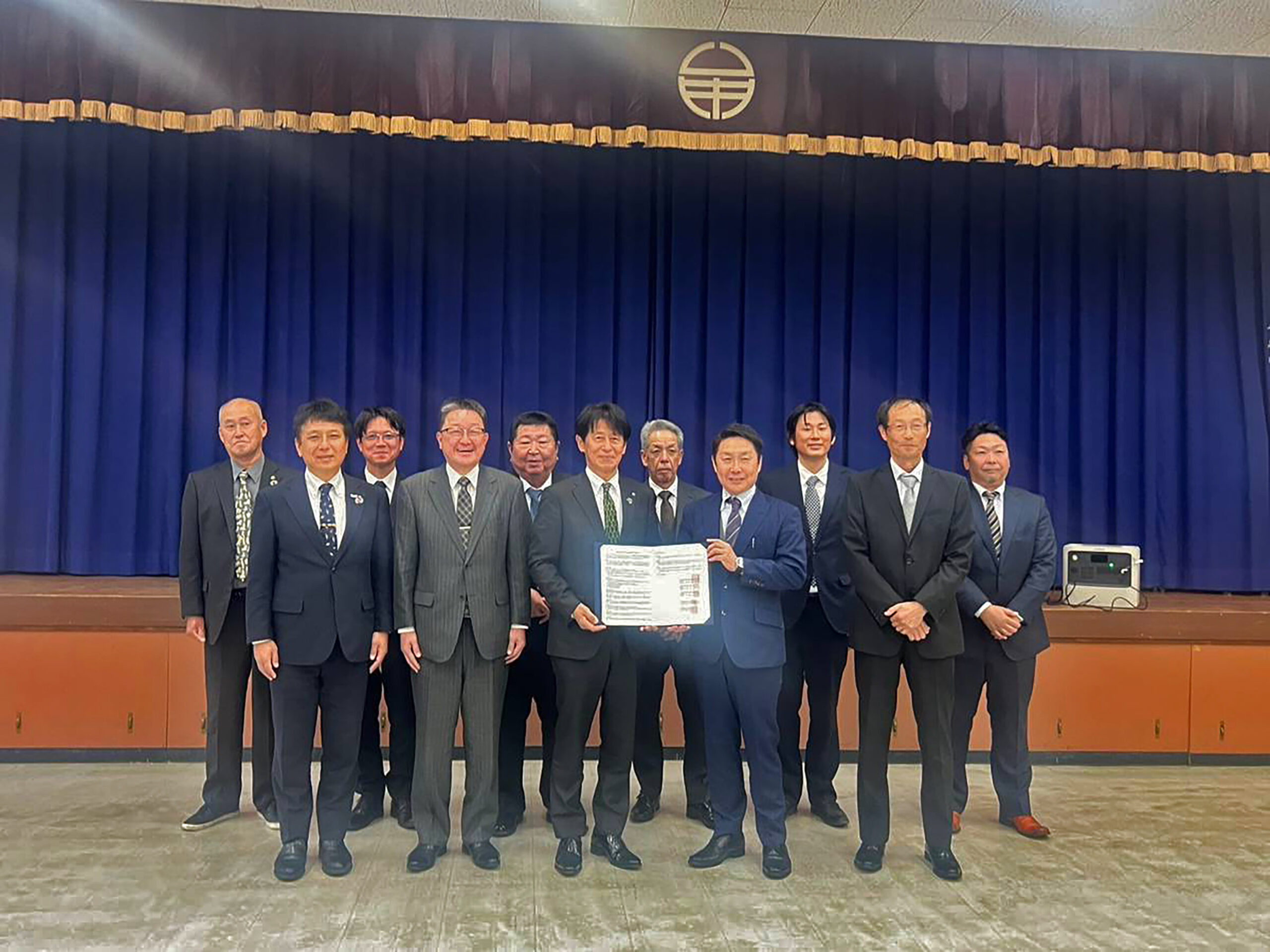 【災害協定の締結】徳島県美波町・牟岐町・海陽町　３町合同